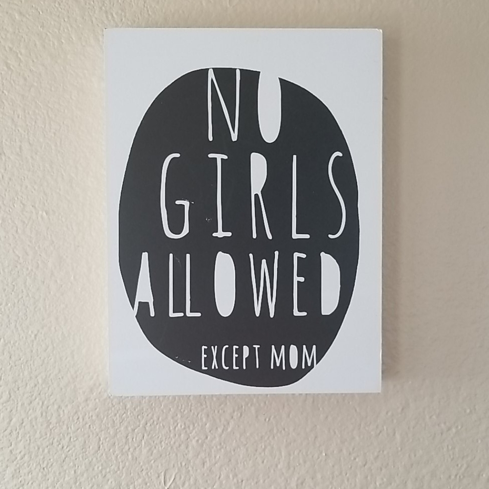 Cute Boys Room Plaque